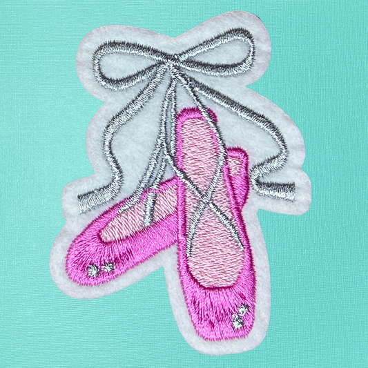 Ballet Slippers Iron On Patch