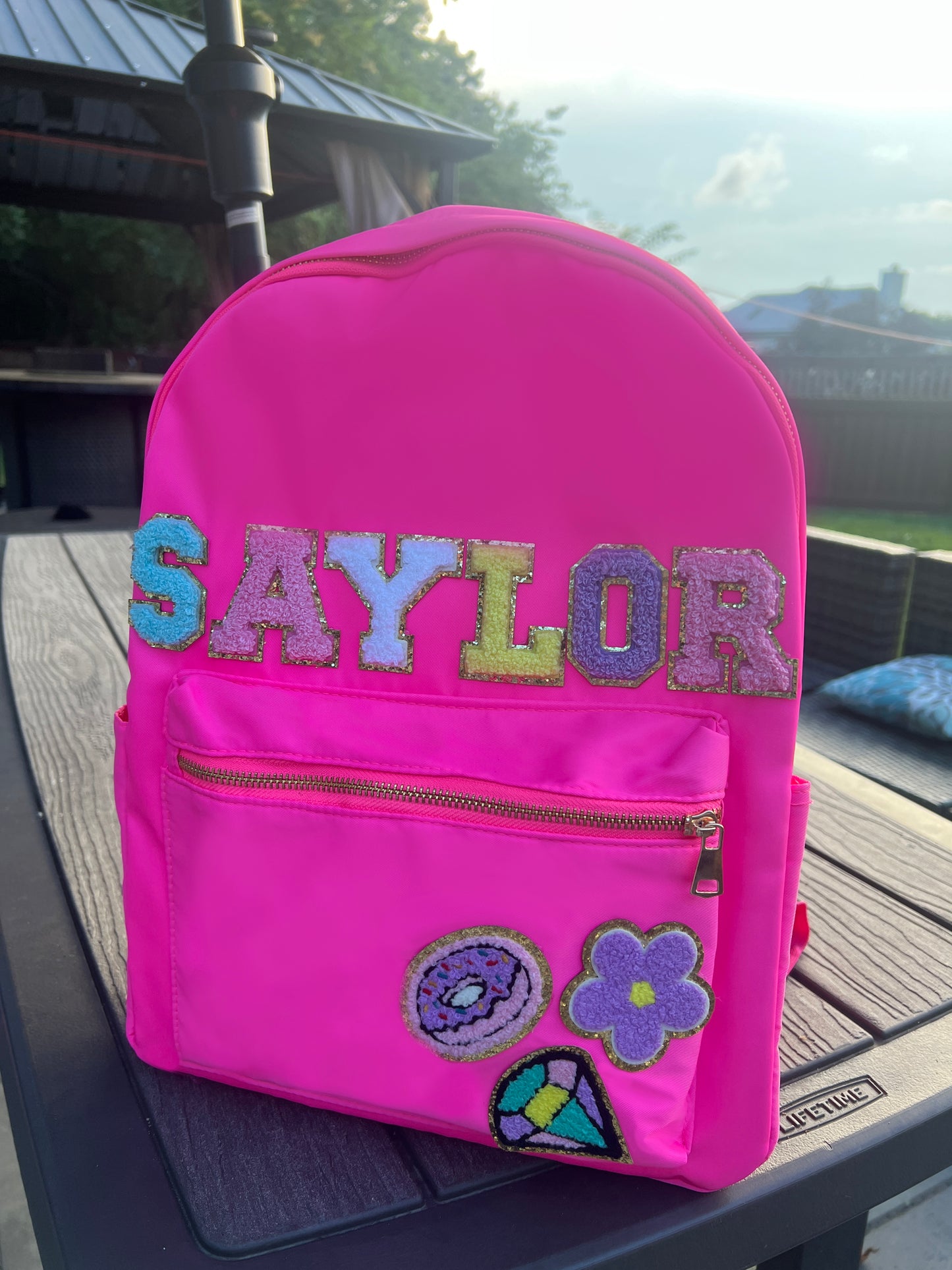 Personalized Nylon Backpack