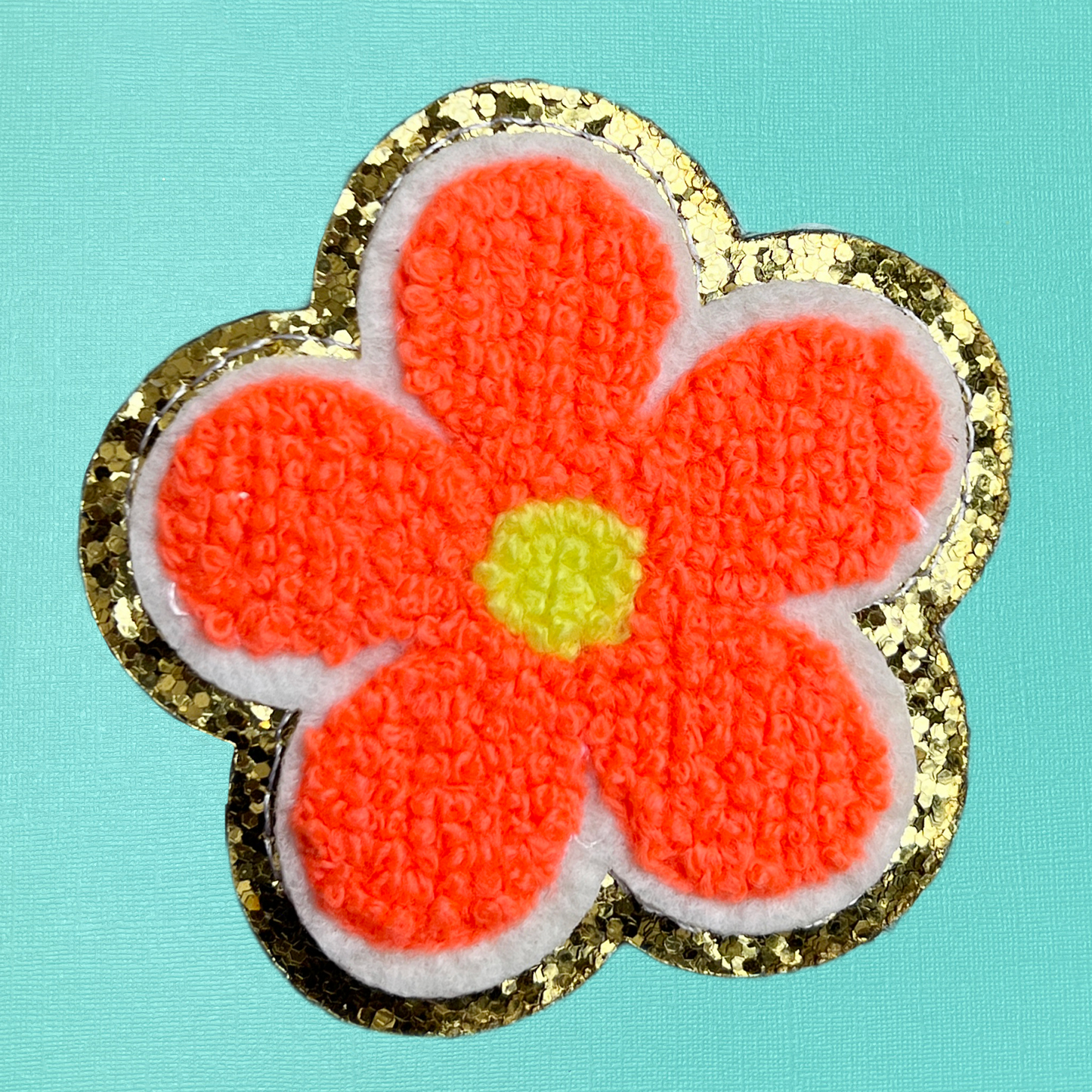 Flower Iron On Patch