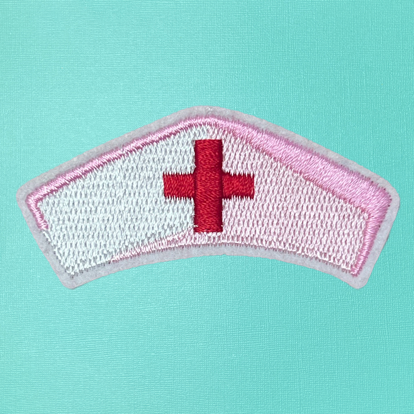 Nurse Cap Iron On Patch