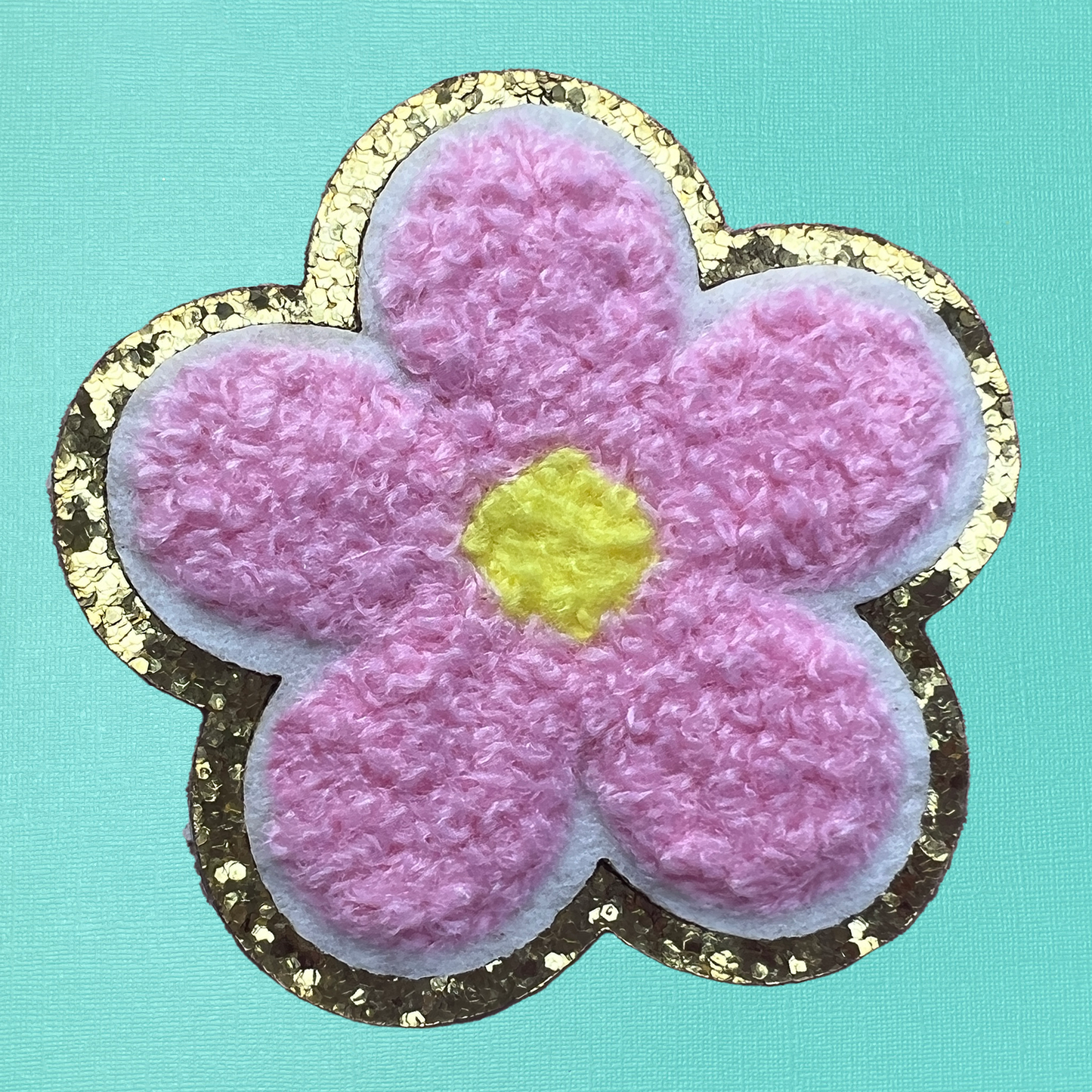 Flower Iron On Patch