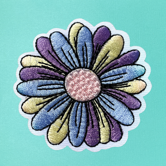 Vintage Flower Iron-On Patch